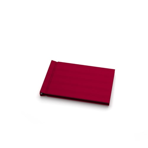 Pinchbook 4" x 6" Landscape Red Cloth Photobook Hardcovers - 10pk