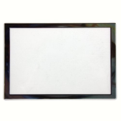 Pizzazz Pouch 4.25" x 6.25" Classic Frames Black Sheen-24pk