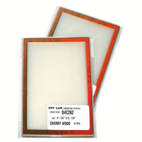 Pizzazz Pouch 4.25" x 6.25" Classic Frames Cherry Wood-24pk