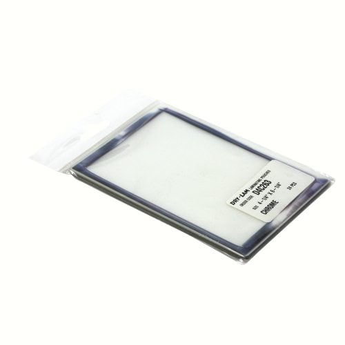 Pizzazz Pouch 4.25" x 6.25" Classic Frames Chrome-24 pk