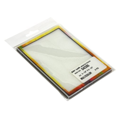 Pizzazz Pouch 4.25" x 6.25" Classic Frames MultiColor-24 pk