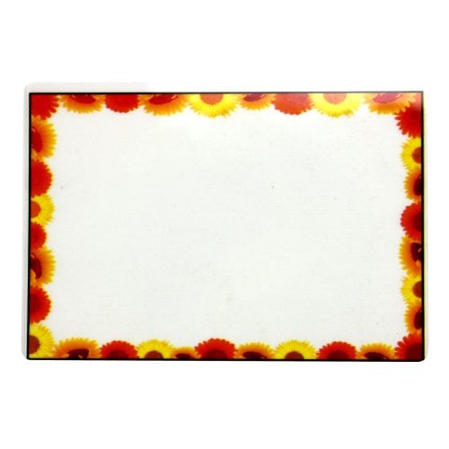 Pizzazz Pouch 4.25" x 6.25" Fun Frame Sun Flower Pck-24 pk