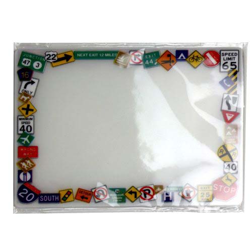 Pizzazz Pouch 4.25" x 6.25" Fun Frames Assortment-24 pk