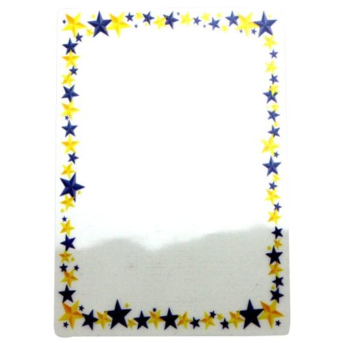 Pizzazz Pouch 4.25" x 6.25" Fun Frames Assortment-24 pk