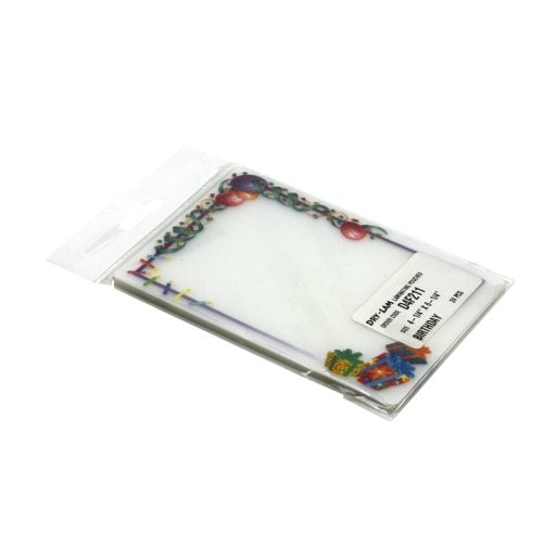 Pizzazz Pouch 4.25" x 6.25" Fun Frames Birthday Pack-24 pk