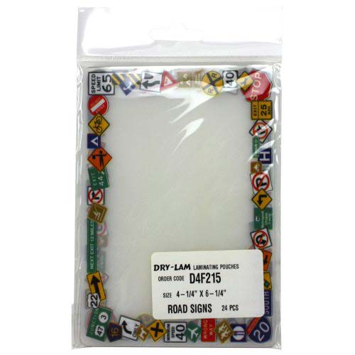 Pizzazz Pouch 4.25" x 6.25" Fun Frames Road Sign Pck-24 pk