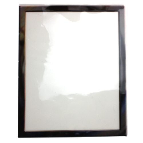 Pizzazz Pouch 9" x 11.5" Classic Frames Black Sheen-24 pk