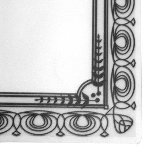 Pizzazz Pouch 9" x 11.5" Classic Frames Metal Grid-24 pk