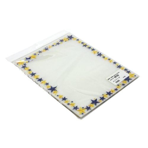 Pizzazz Pouch 9" x 11.5" Fun Frames Stars Pack-24 pk
