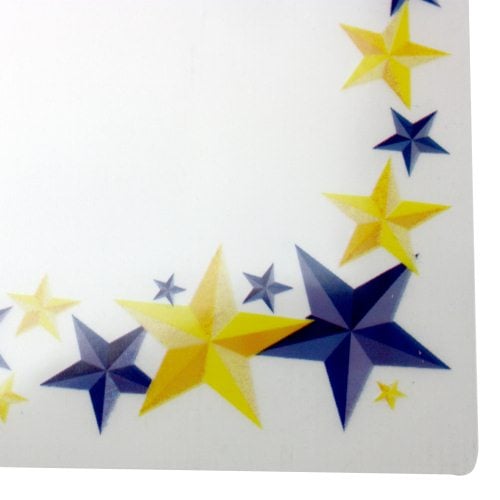 Pizzazz Pouch 9" x 11.5" Fun Frames Stars Pack-24 pk