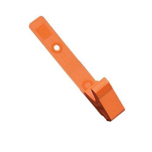 Plastic Straps with Knurled Thumb-Grip Clips - 100pk