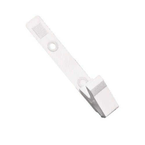 Plastic Straps with Knurled Thumb-Grip Clips - 100pk