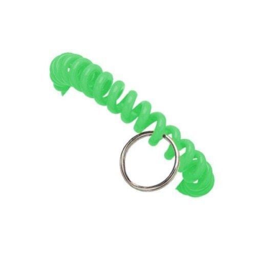Plastic Wrist Coils with Nickel-Plated Split Ring - 250pk