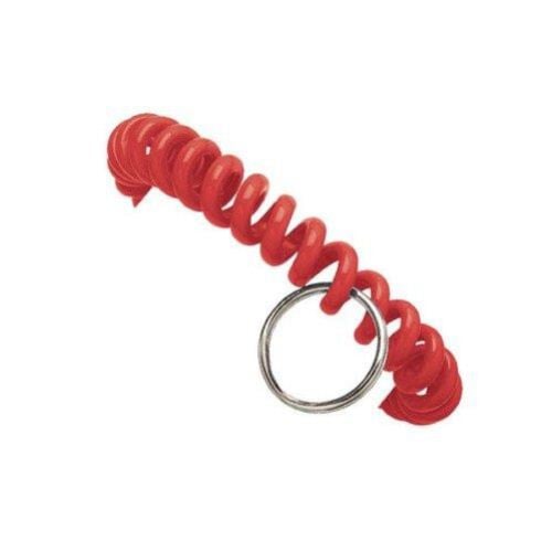 Plastic Wrist Coils with Nickel-Plated Split Ring - 250pk