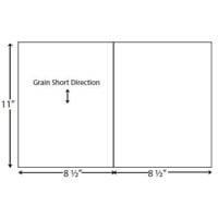20lb 11" X 17"  Vertical Perforated Paper 8 1/2" from left - 2500 sheets