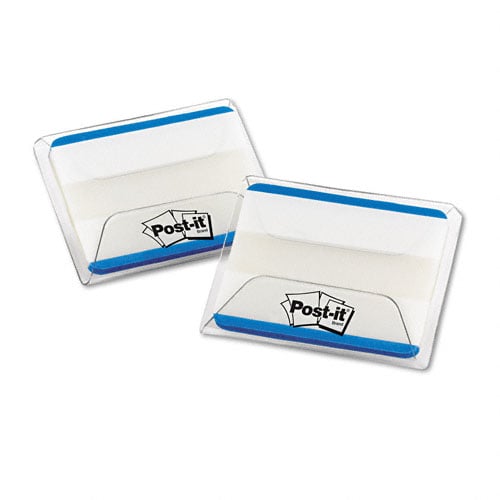 Post-It 2" x 1.5" Tab Blue Durable Filing Tabs - 50pk