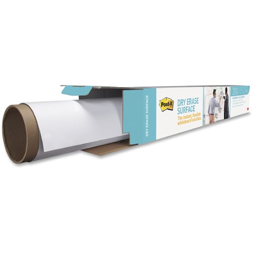 Post-It Dry-Erase Surface 24" x 36" White Film Roll