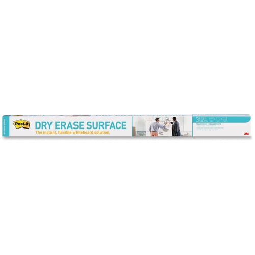 Post-It Dry-Erase Surface 36" x 48" White Film Roll