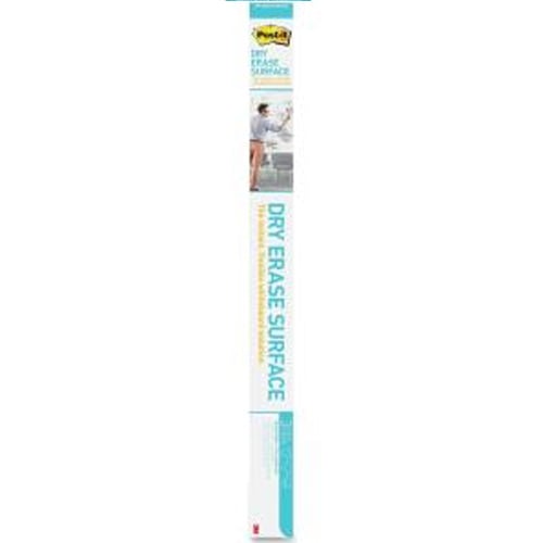 Post-It Dry-Erase Surface 48" x 72" White Film Roll