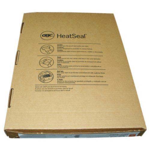 GBC Heatseal UltraClear 12" x 15" Poster Size Laminating Pouches - 100pk