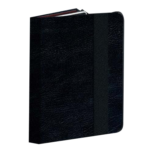 Powis Black Medium Grain with Brown Interior iCase
