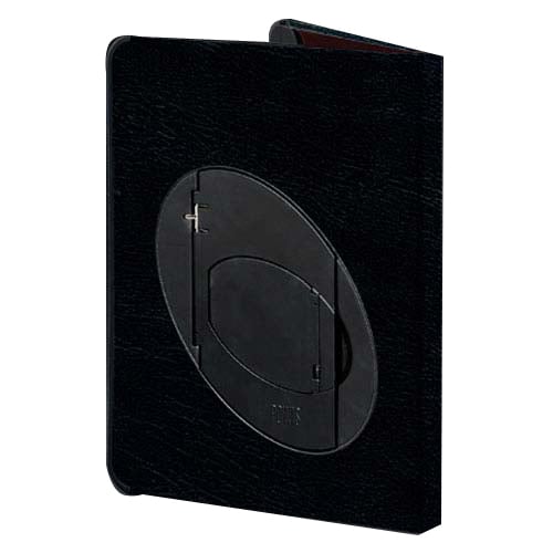 Powis Black Medium Grain with Brown Interior iCase