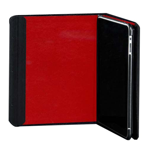 Powis Black Medium Grain with Red Interior iCase