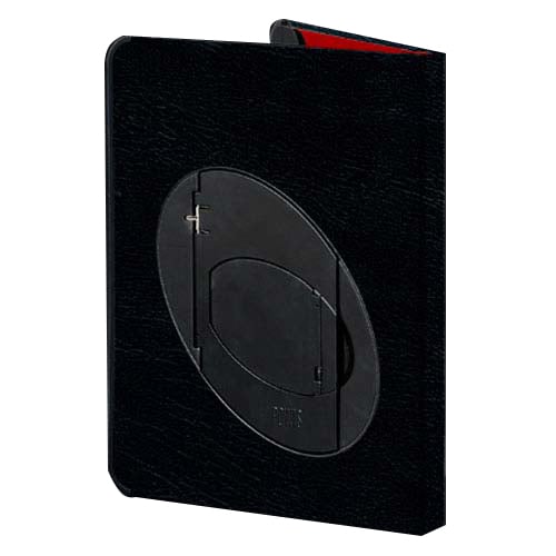 Powis Black Medium Grain with Red Interior iCase
