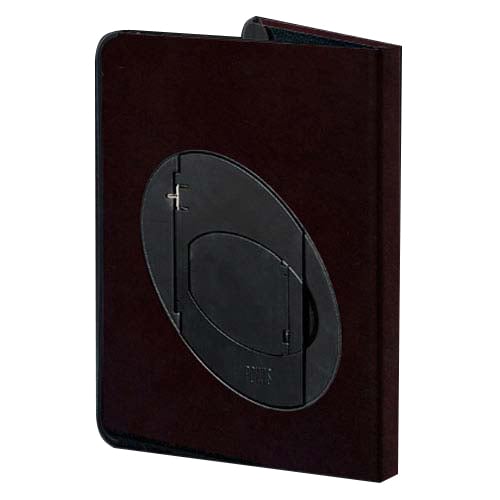 Powis Burgundy Light Grain Leather iCase