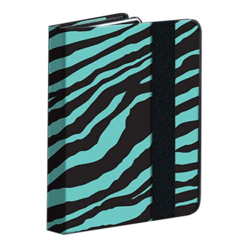 Powis Premium Teal Zebra Pattern iCase