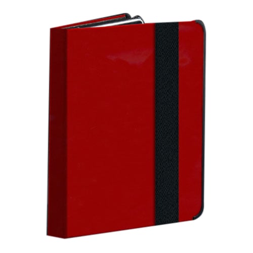 Powis Red Light Grain Leather iCase
