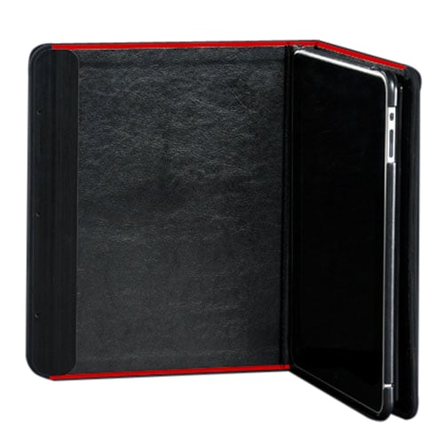 Powis Red Light Grain Leather iCase