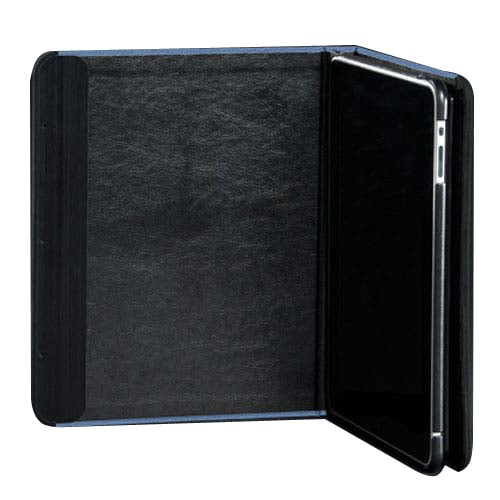 Powis Surf Blue Light Grain Leather iCase