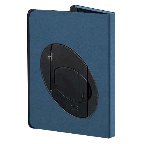 Powis Surf Blue Light Grain Leather iCase