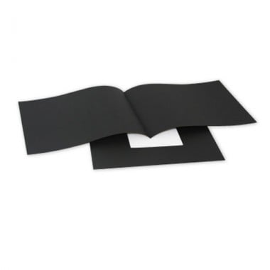 Fastback Black Landscape Endleaves - 25 sets