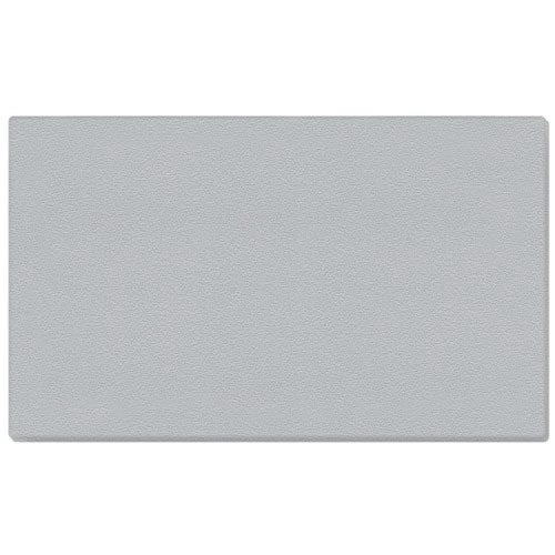 PremaTak 4' x 12' Wrapped Vinyl 1/2" Tackboard - Silver