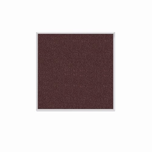 PremaTak 4'x4' Aluminum Frame Vinyl Tackboard - Berry