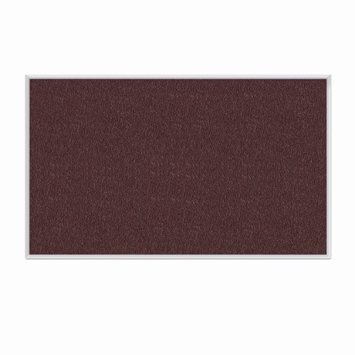 PremaTak Aluminum Frame Vinyl Tackboard - Berry