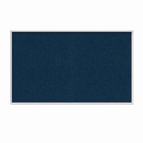 PremaTak Aluminum Frame Vinyl Tackboard - Navy