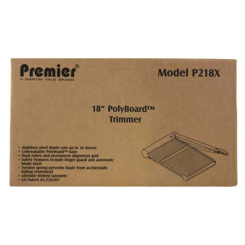 Premier P218X Polyboard 18 Inch Guillotine Paper Cutter