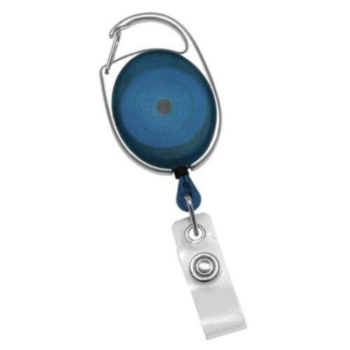 Premier Translucent Carabiner Style Badge Reel