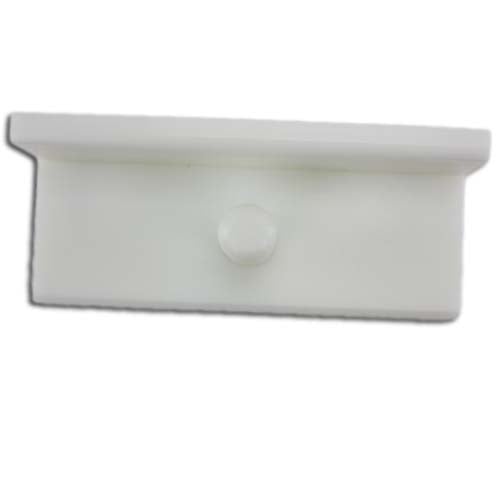 Premium 10 Inch White Paper Cutter Jogging Block - 4 Inch High