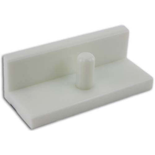 Premium 16 Inch White Paper Cutter Jogging Block - 5 Inch High