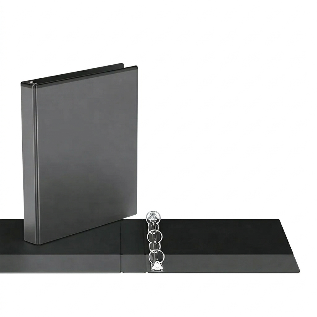 Premium Black Round Ring Binders - Customizable & Versatile Sizes ...