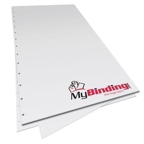 8.5" x 14" 28lb Velobind 14 Hole Pre-Punched Binding Paper - 250 Sheets