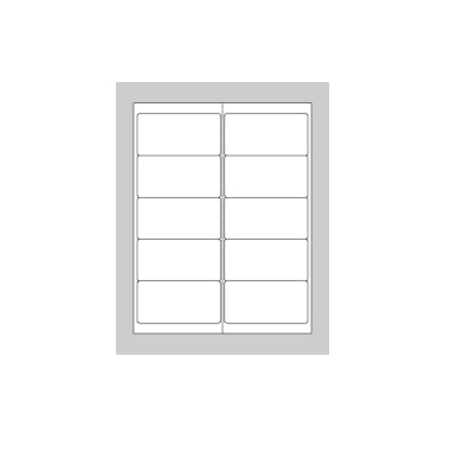 8.5" x 11" Single-Perforated  3.66" From Bottom - 500 Sheets
