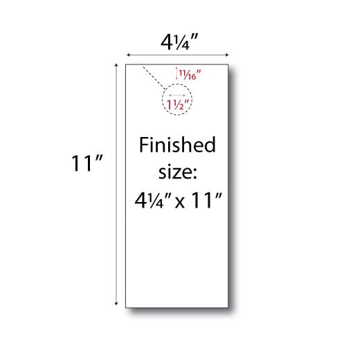 Print Your Own 2-up Door Hangers - 250pk