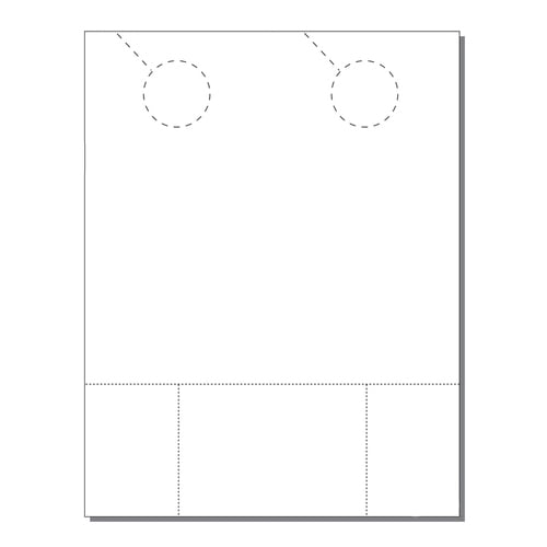 Print Your Own 2-up Door Hangers with Double Coupons - 250pk
