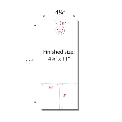 Print Your Own 2-up Door Hangers with Double Coupons - 250pk