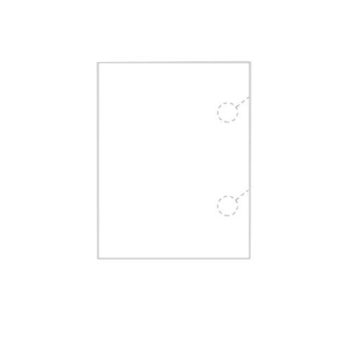 Print Your Own 2-up Jumbo Door Hangers - 250pk